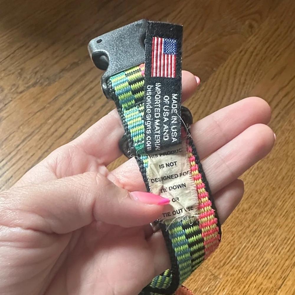 Colorful Neon Dog Collar! 15”-24”